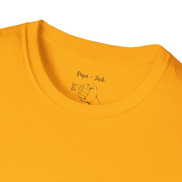Papa + Jack Fist Bump T-Shirt – Father’s Day Family Tee - Image 35