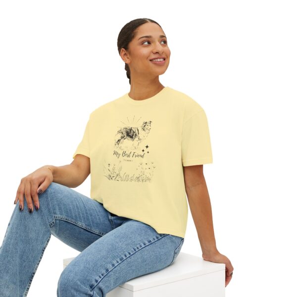 My Best Friend Tee – Cute Boxy Shirt for Dog Lovers - Image 17