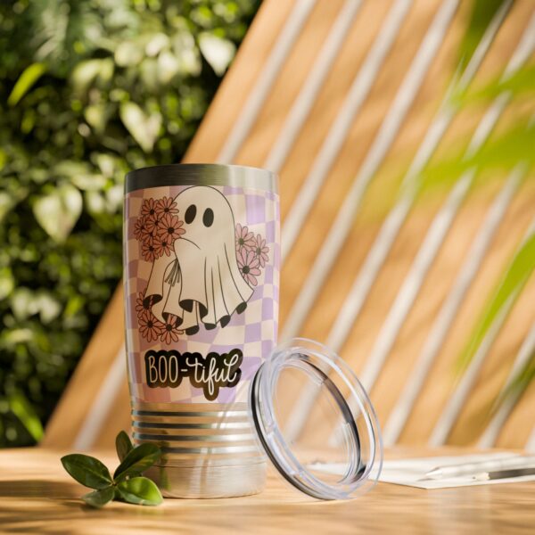 Boo-tiful Ghost 20oz Ringneck Tumbler – Halloween Fun - Image 7