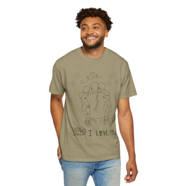 Dad I Love You T-Shirt – Personalized Father’s Day Gift - Image 36