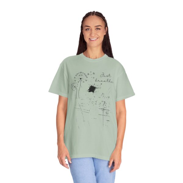 Unisex Just Breathe T-Shirt – Relaxed Fit, Inspirational - Image 23