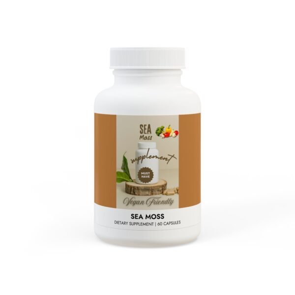 Sea Moss Supplement – 60 Capsules for Daily Wellness