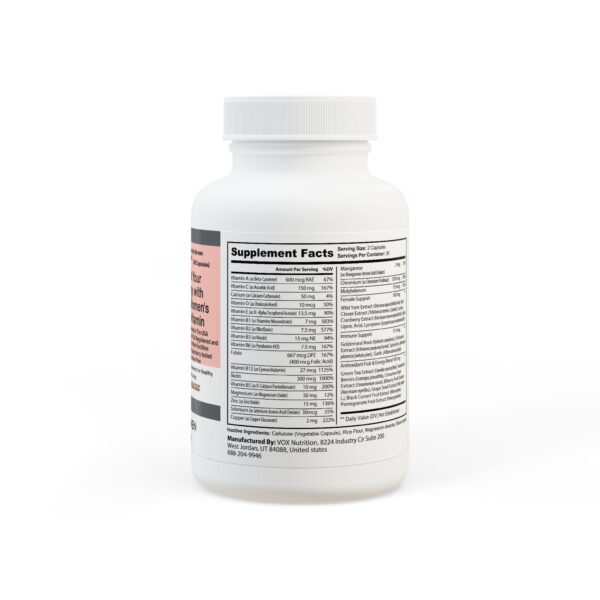 Women's Multivitamin – Daily Health Support (60 Caps) - Image 3