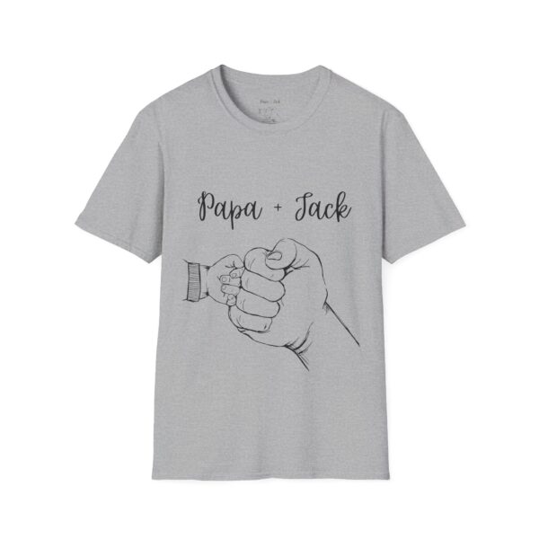 Papa + Jack Fist Bump T-Shirt – Father’s Day Family Tee - Image 26