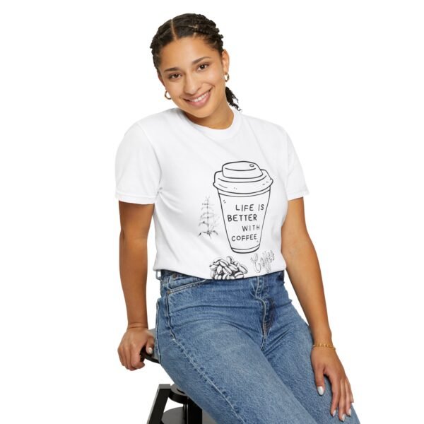 Life Is Better with Coffee – Unisex Coffee Lover Tee - Image 15