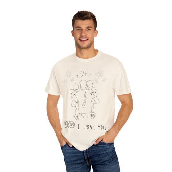 Dad I Love You T-Shirt – Personalized Father’s Day Gift - Image 16