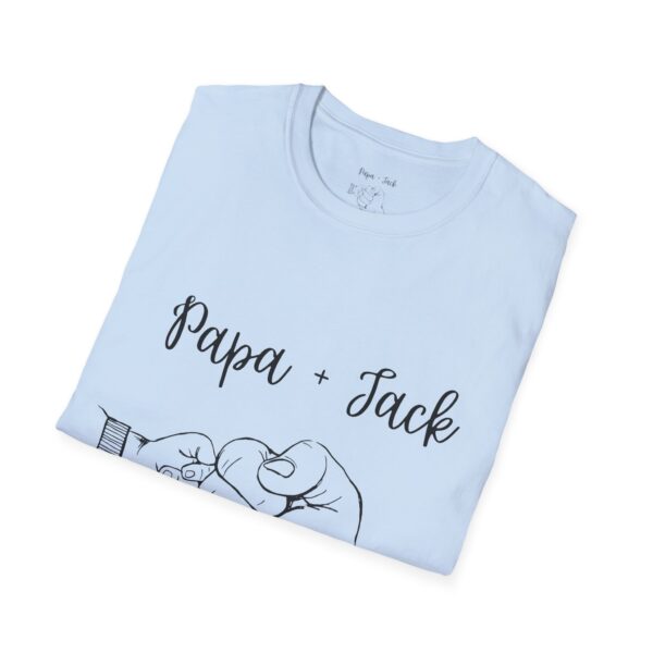 Papa + Jack Fist Bump T-Shirt – Father’s Day Family Tee - Image 51