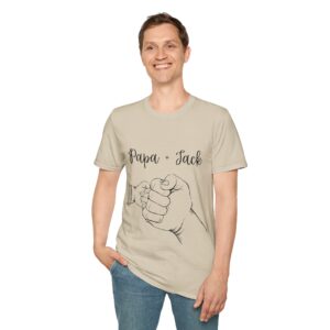 Papa + Jack Fist Bump T-Shirt – Father’s Day Family Tee