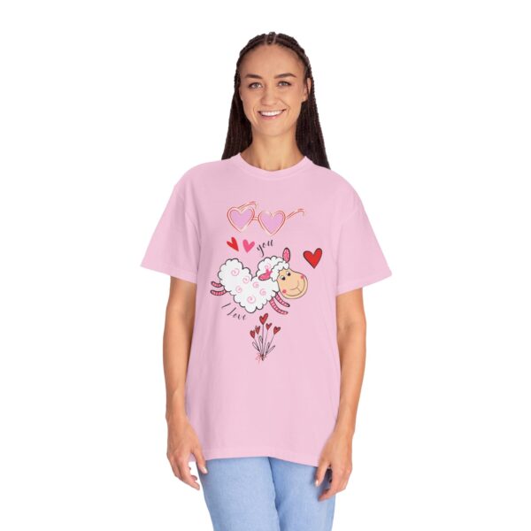Cute Sheep Love T-Shirt – Funny  Animal Tee - Image 47