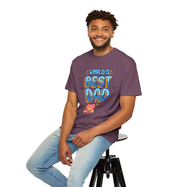 World's Best Dad T-Shirt – Father's Day & Birthday Gift - Image 63