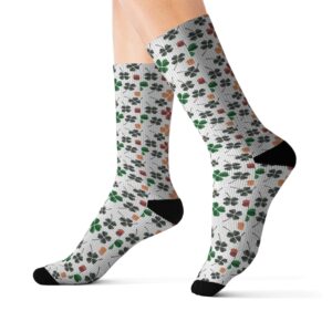 Spring Print Socks – Trendy Style for St. Patrick’s Day