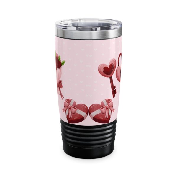 Cute Bear & Flower Love Tumbler – 20oz Gift for Her - Image 17
