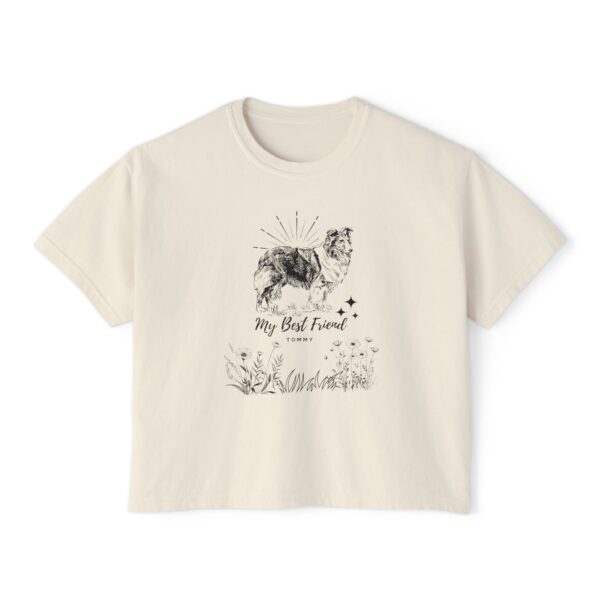 My Best Friend Tee – Cute Boxy Shirt for Dog Lovers - Image 2