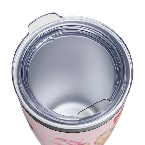 Cute Bear & Flower Love Tumbler – 20oz Gift for Her - Image 20