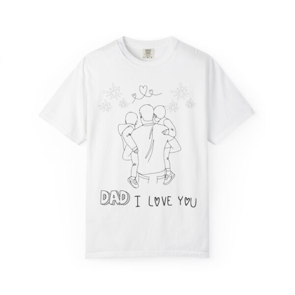 Dad I Love You T-Shirt – Personalized Father’s Day Gift - Image 7