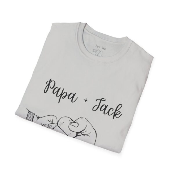 Papa + Jack Fist Bump T-Shirt – Father’s Day Family Tee - Image 21