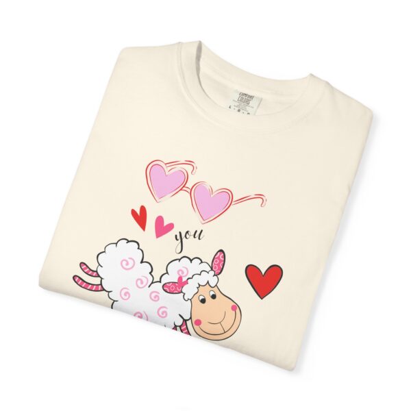 Cute Sheep Love T-Shirt – Funny  Animal Tee - Image 9