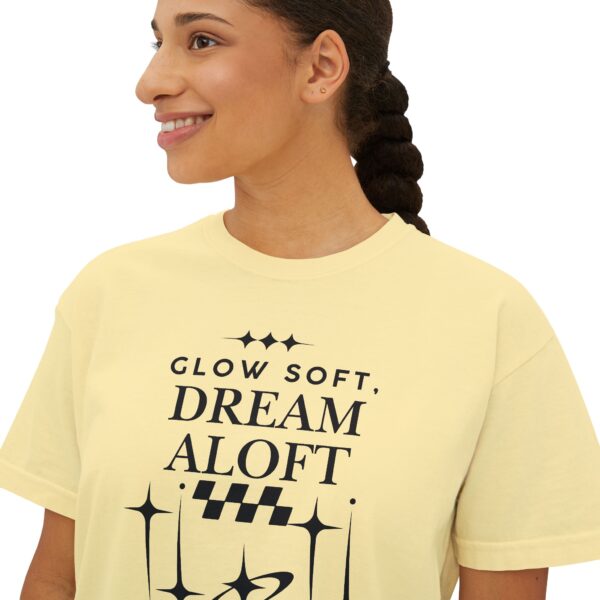 Dream Aloft Boxy Tee – Women's Soft Glow Inspiration - Image 16