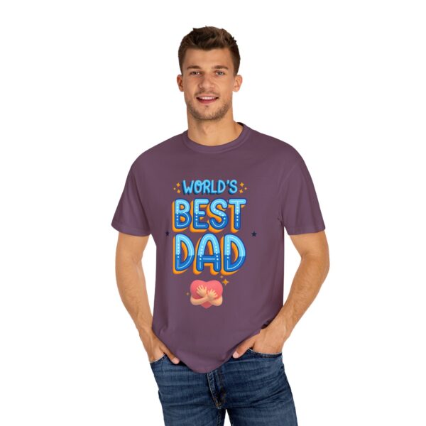 World's Best Dad T-Shirt – Father's Day & Birthday Gift - Image 59