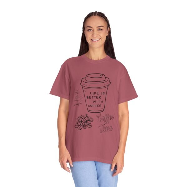 Life Is Better with Coffee – Unisex Coffee Lover Tee - Image 37
