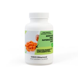 CoQ10 (Ubiquinone) – Heart & Energy Support (30 Caps)