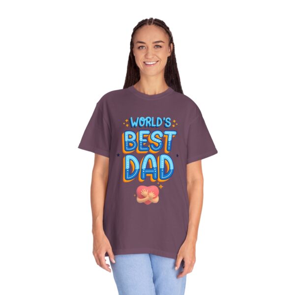 World's Best Dad T-Shirt – Father's Day & Birthday Gift - Image 60