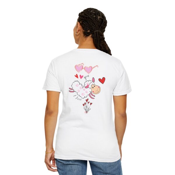 Cute Sheep Love T-Shirt – Funny  Animal Tee - Image 6