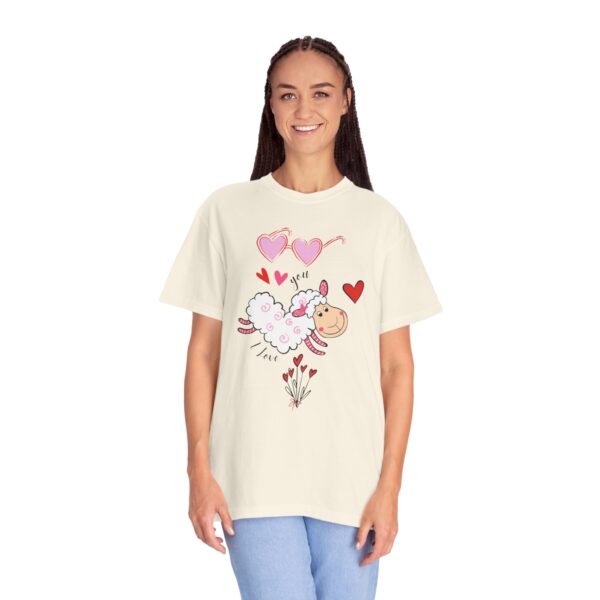 Cute Sheep Love T-Shirt – Funny  Animal Tee - Image 11