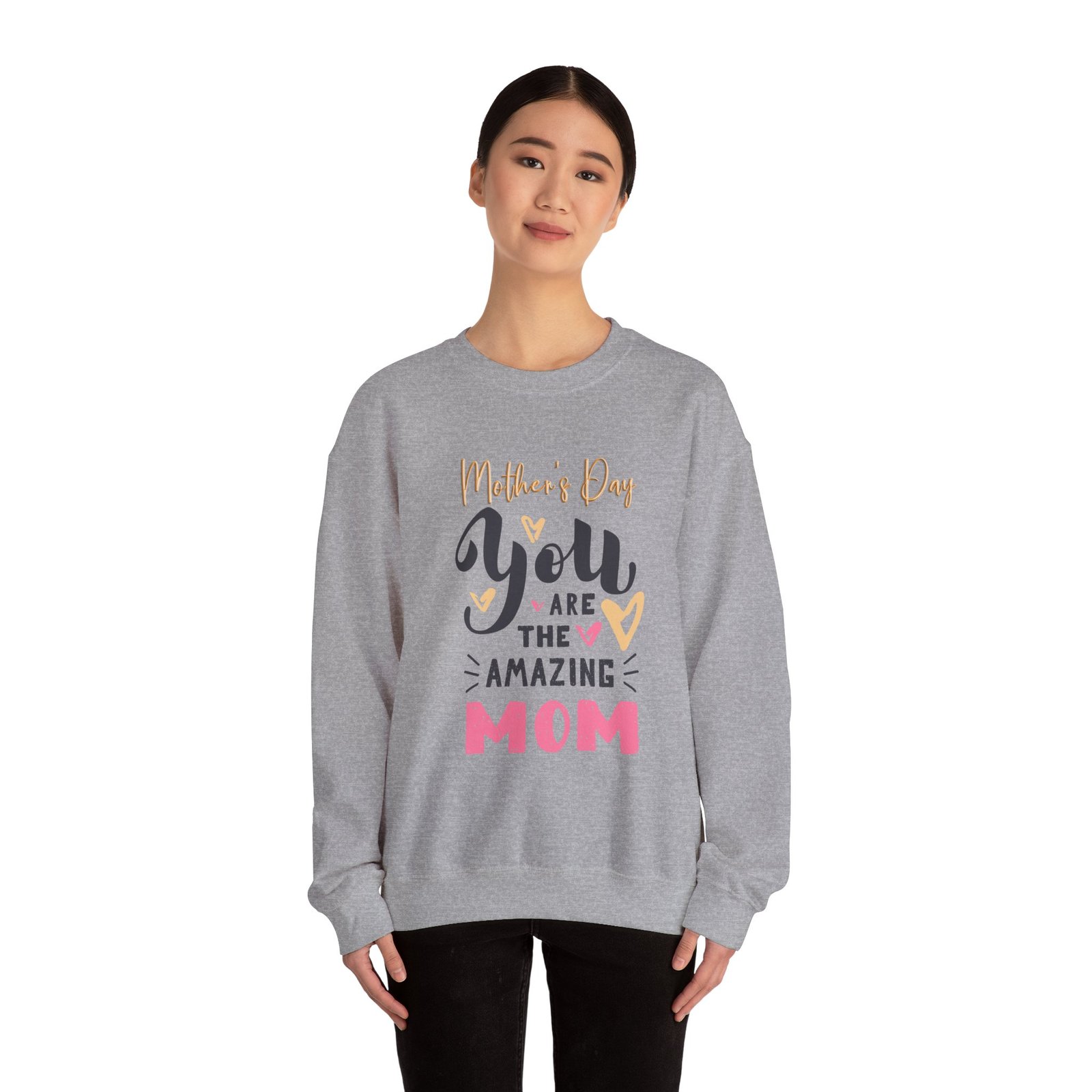 Mother's Day Amazing Mom Sweatshirt - Image 20