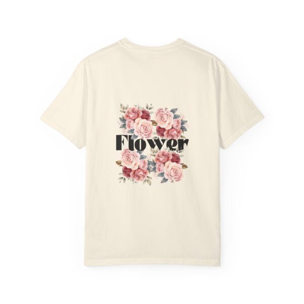 Unisex Floral Bee T-Shirt - Eco-Friendly Garment-Dyed Tee for Nature Lovers - Image 19