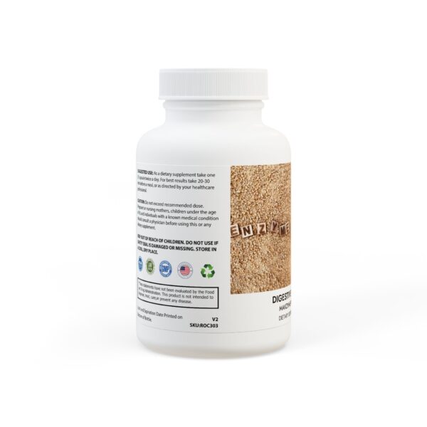 Digestive Enzyme Blend – Digestion & Bloating Relief (60 Caps) - Image 2