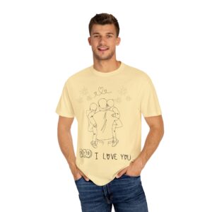 Dad I Love You T-Shirt – Personalized Father’s Day Gift