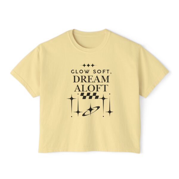 Dream Aloft Boxy Tee – Women's Soft Glow Inspiration - Image 12