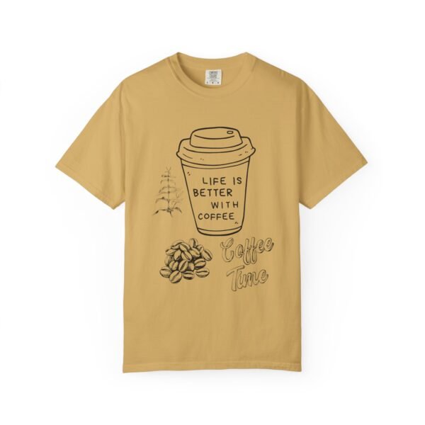 Life Is Better with Coffee – Unisex Coffee Lover Tee - Image 2