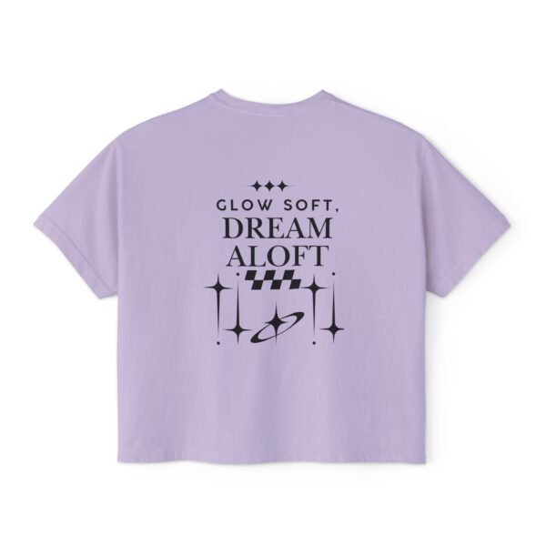 Dream Aloft Boxy Tee – Women's Soft Glow Inspiration - Image 25