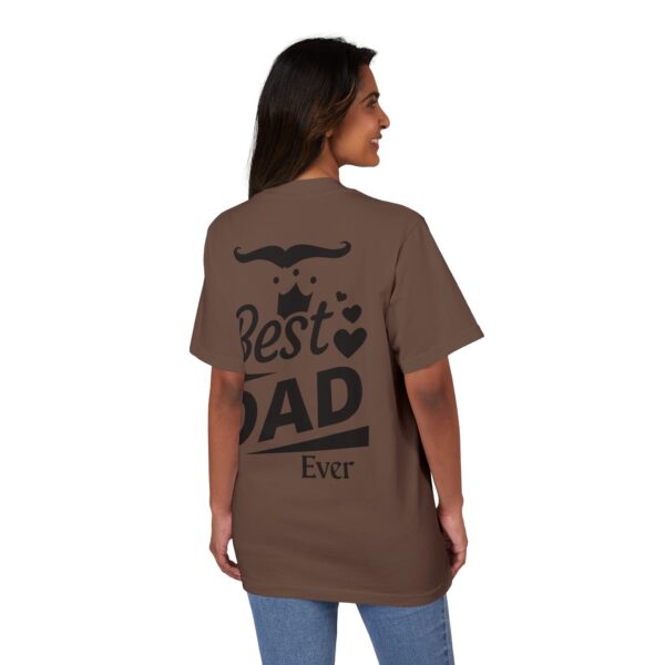 Best Dad Ever T-Shirt | Unisex Garment-Dyed Drop-Shoulder Tee for Father's Day, Gifts for Dads, Comfortable Casual Wear, Family [...] - Image 12