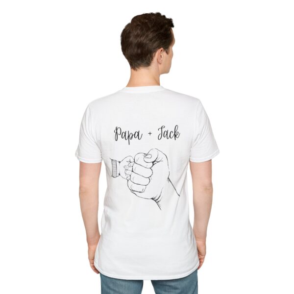 Papa + Jack Fist Bump T-Shirt – Father’s Day Family Tee - Image 16