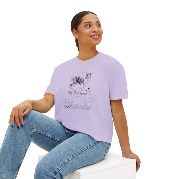 My Best Friend Tee – Cute Boxy Shirt for Dog Lovers - Image 29