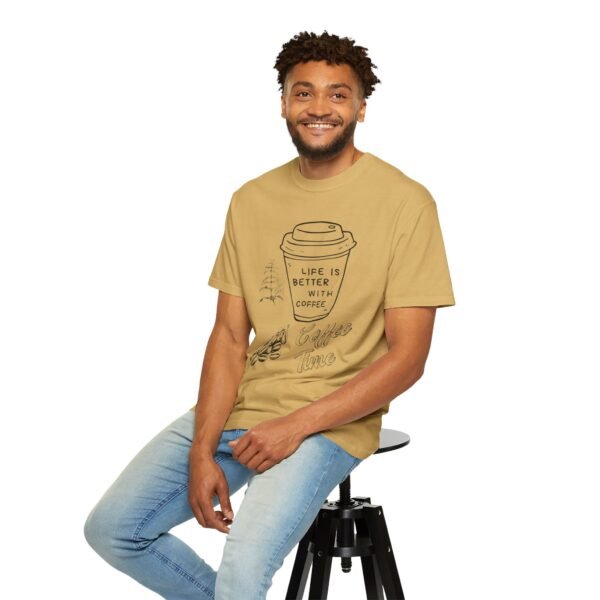 Life Is Better with Coffee – Unisex Coffee Lover Tee - Image 8