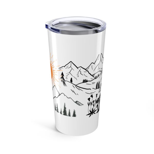 Adventure Nature Tumbler – 20oz Outdoor Travel Mug - Image 4