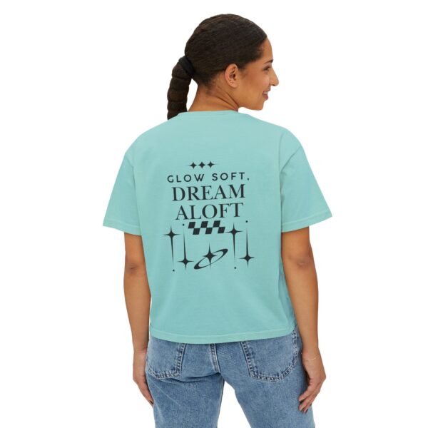Dream Aloft Boxy Tee – Women's Soft Glow Inspiration - Image 21