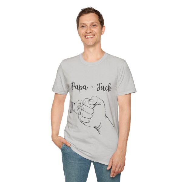 Papa + Jack Fist Bump T-Shirt – Father’s Day Family Tee - Image 22