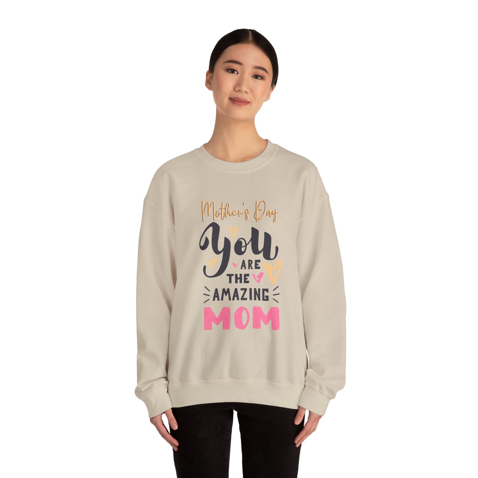 Mother's Day Amazing Mom Sweatshirt - Image 14