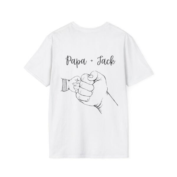 Papa + Jack Fist Bump T-Shirt – Father’s Day Family Tee - Image 10