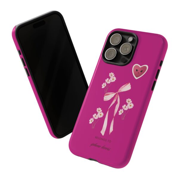 Floral Heart Phone Case - Cute Tough Case for Phone Lovers - Image 101