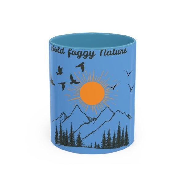 Mountain Sunrise Accent Mug for Nature Lovers Gift - Image 41