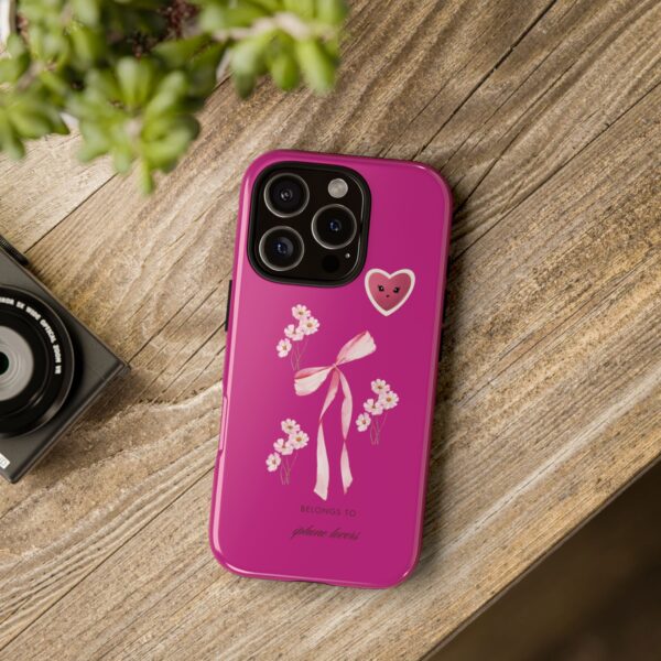 Floral Heart Phone Case - Cute Tough Case for Phone Lovers - Image 114