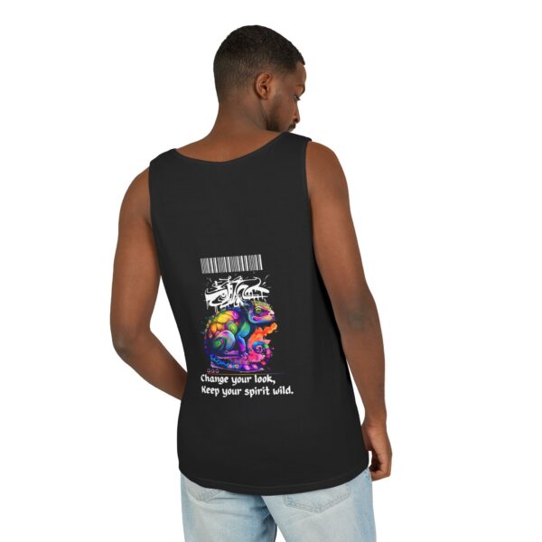 Vibrant Graphic Tank Top - Wild Spirit Unisex Summer Wear - Image 8