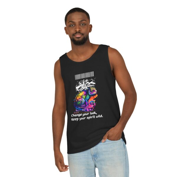 Vibrant Graphic Tank Top - Wild Spirit Unisex Summer Wear - Image 7
