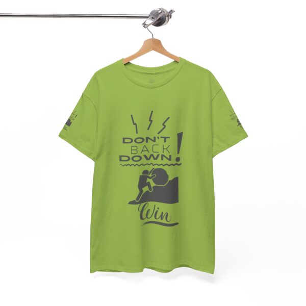 Motivational Fitness Tee - Don't Back Down, Gym Shirt, Workout Apparel, Inspirational Gift, Activewear - Image 32